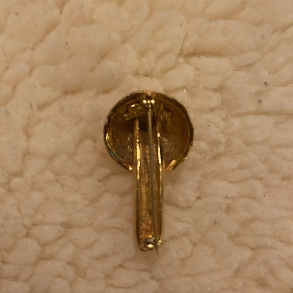 Van’s Authentic Mushroom Gold Color Pendant Charm Brooch Pin - Picture 7 of 17